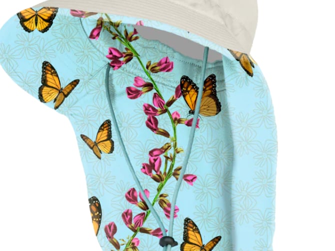 Sun Hat - Monarch ($45)